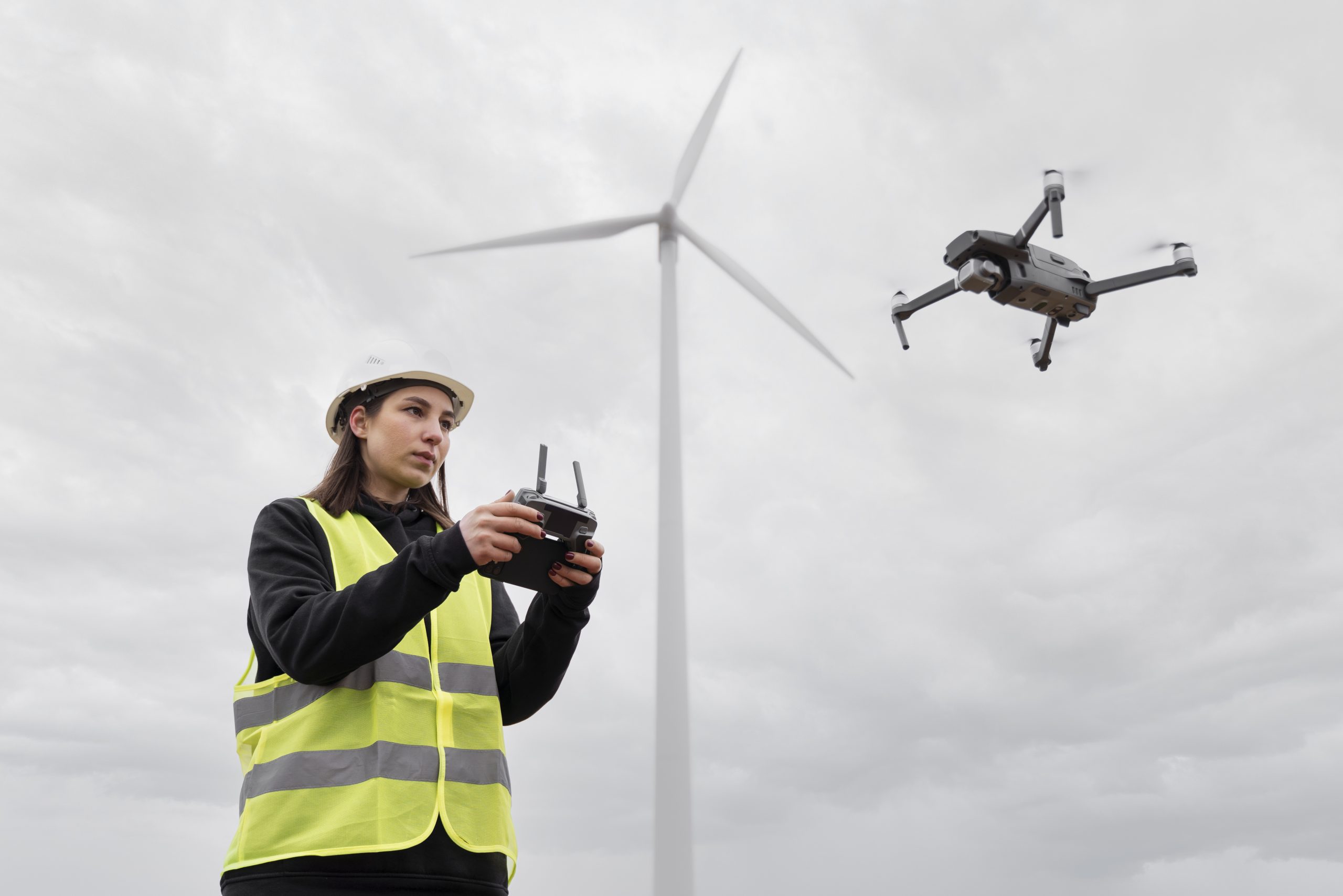 medium-shot-woman-engineer-controlling-drone