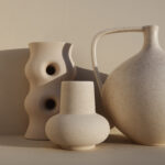 🤍 RIPPLE CERAMIC VASE