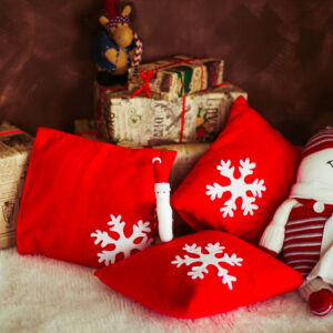 🎄 CHRISTMAS TREE CUSHION