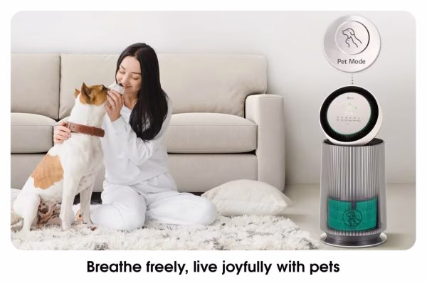 LG PuriCare™ 360º Alpha Pet Single (Beige) Air Purifier with Allergy Care and and Pet Mode