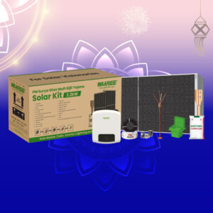 WAAREE Radiance 3.2 kW On Grid Single Phase Bifacial Topcon DCR Solar Kit