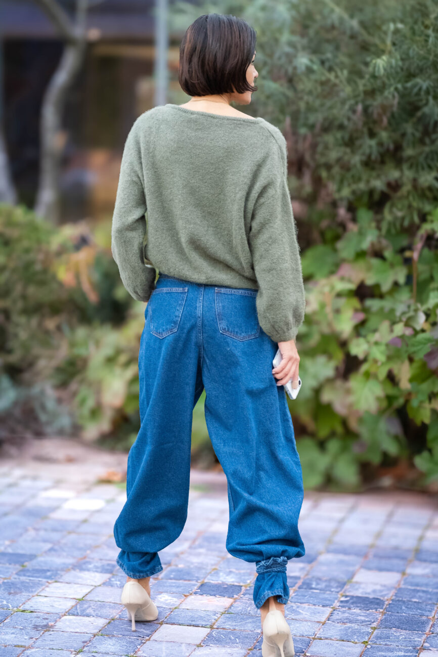 Bonheurs Fashion mohair sweater khaki