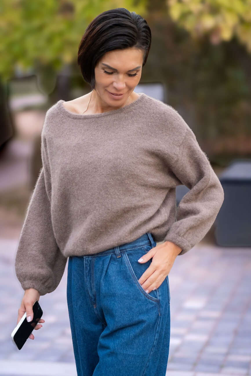 Mohair Sweater coffee