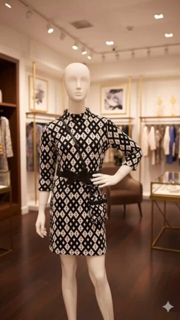 ❄️ Winter chic made simple!
This black and white geometric dress blends cozy warmth with classy elegance. The soft knit fabric, high neckline, and stylish belt detail make it perfect for those chilly days when you still want to turn heads. Pair it with boots and a cute sling bag for a complete winter-ready look. 🖤🤍✨#unbeatableprices✔️ #littlefashionista #shippingworldwide✈️🌎 #kidsfashion #thelittlewardrobe #dmtoorder #minifashionicon