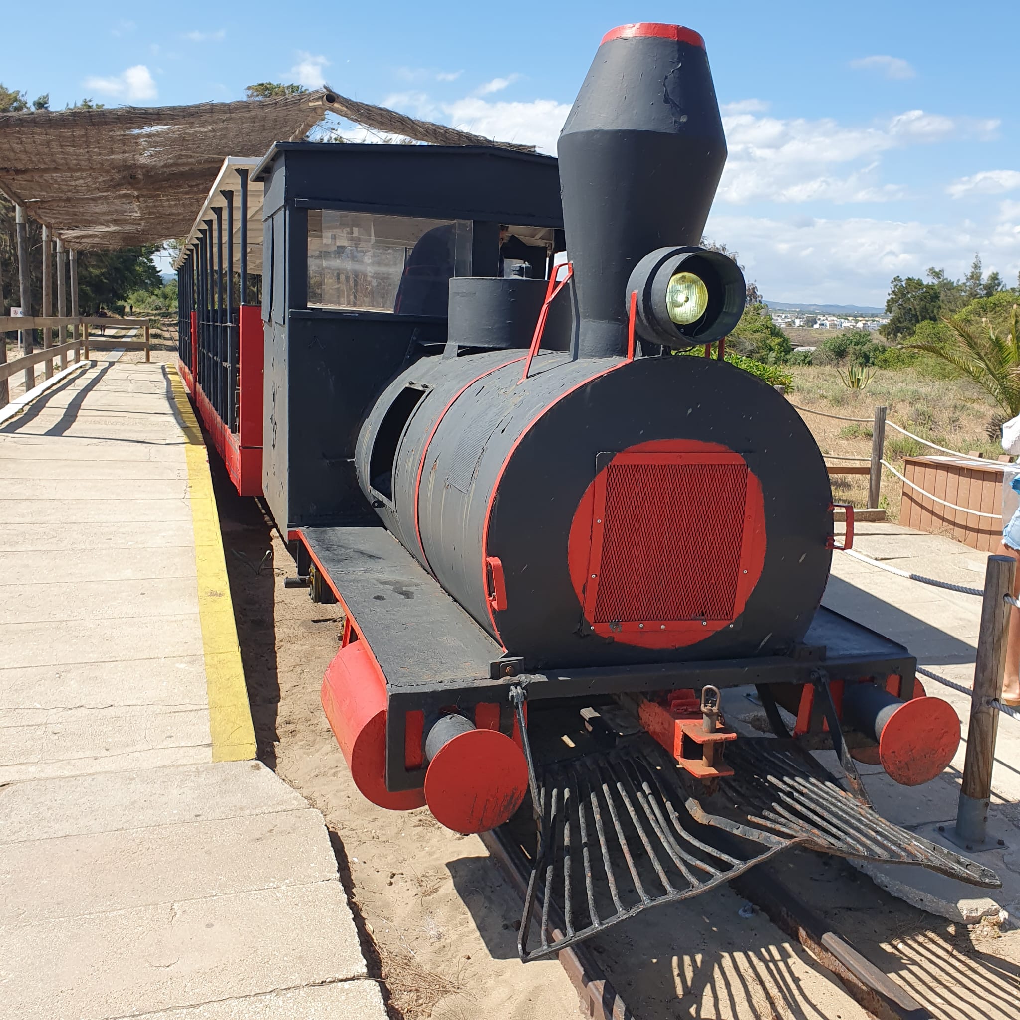 The Mini Train to Praia do Barril